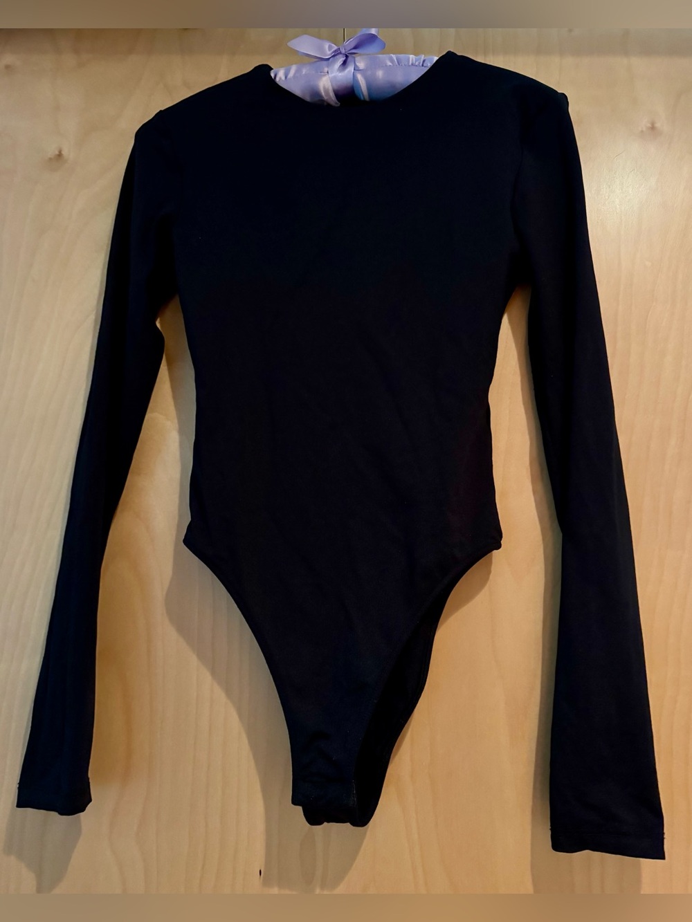 Zara long sleeved bodysuit